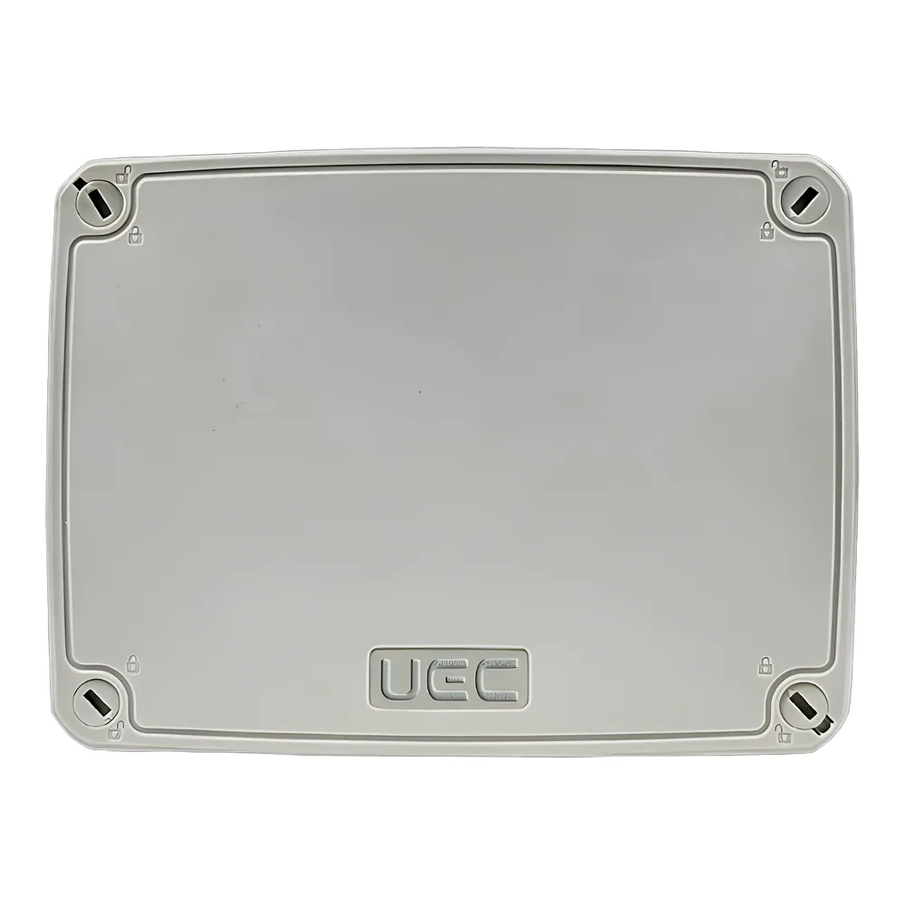 Розподільча коробка монтажна 146х105х65 мм IP67 із скобами сіра UEC JB-146-105-065-F-IP67-GR