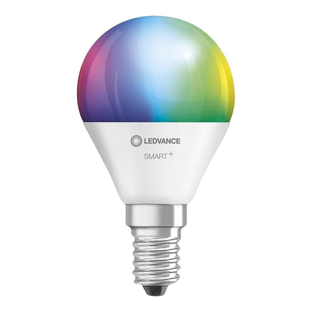 Світлодіодна лампа SMART WIFI P40 4,9 Вт RGBW E14 Ledvance