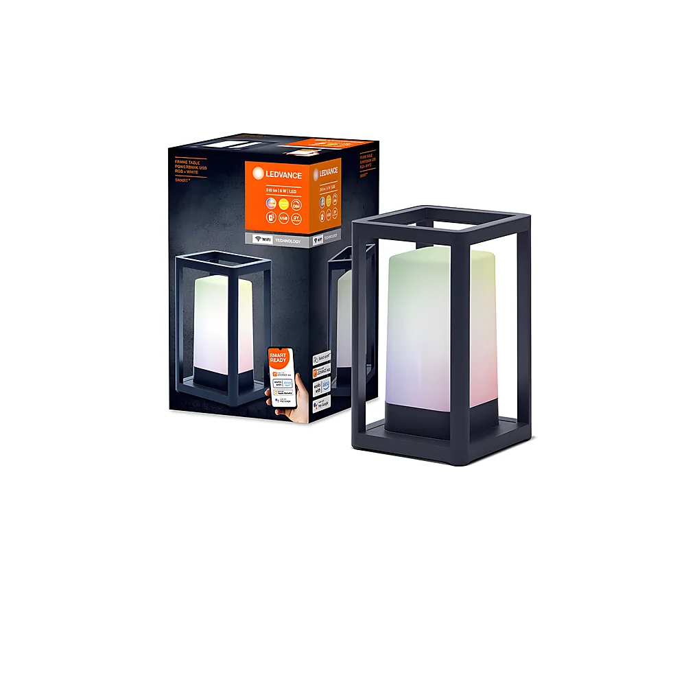 Настільна лампа SMART OUTDOOR WIFI TABLEFRAME 5 Вт USB RGBW Ledvance