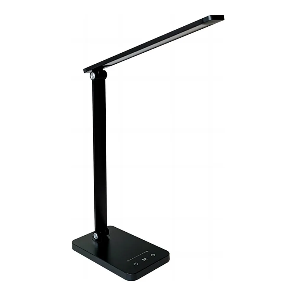 Лампа настільна LED PANAN DISK FOLD SQ 6.5W, 3CCT, DIM, чорна, пластик, Ledvance