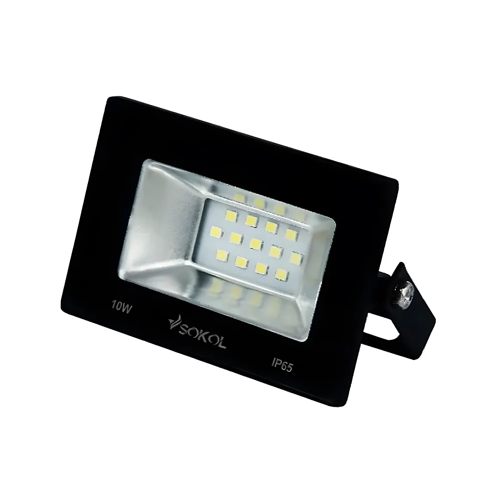 Прожектор світлодіодний LED-SLT-150W 220 В 10500 лм 6500 K чорний SOKOL 164494