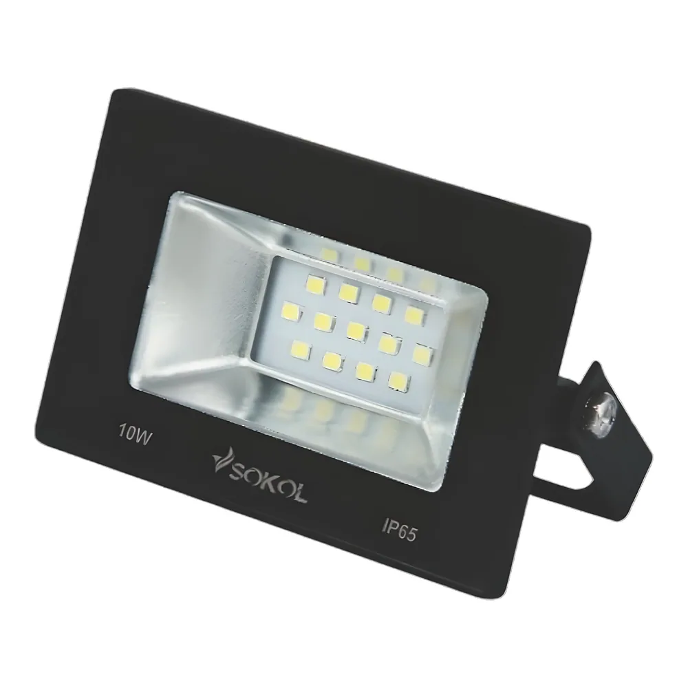 Світлодіодний прожектор LED-SLT-150W 220 В 10500 лм 6500 K чорний SOKOL 164494