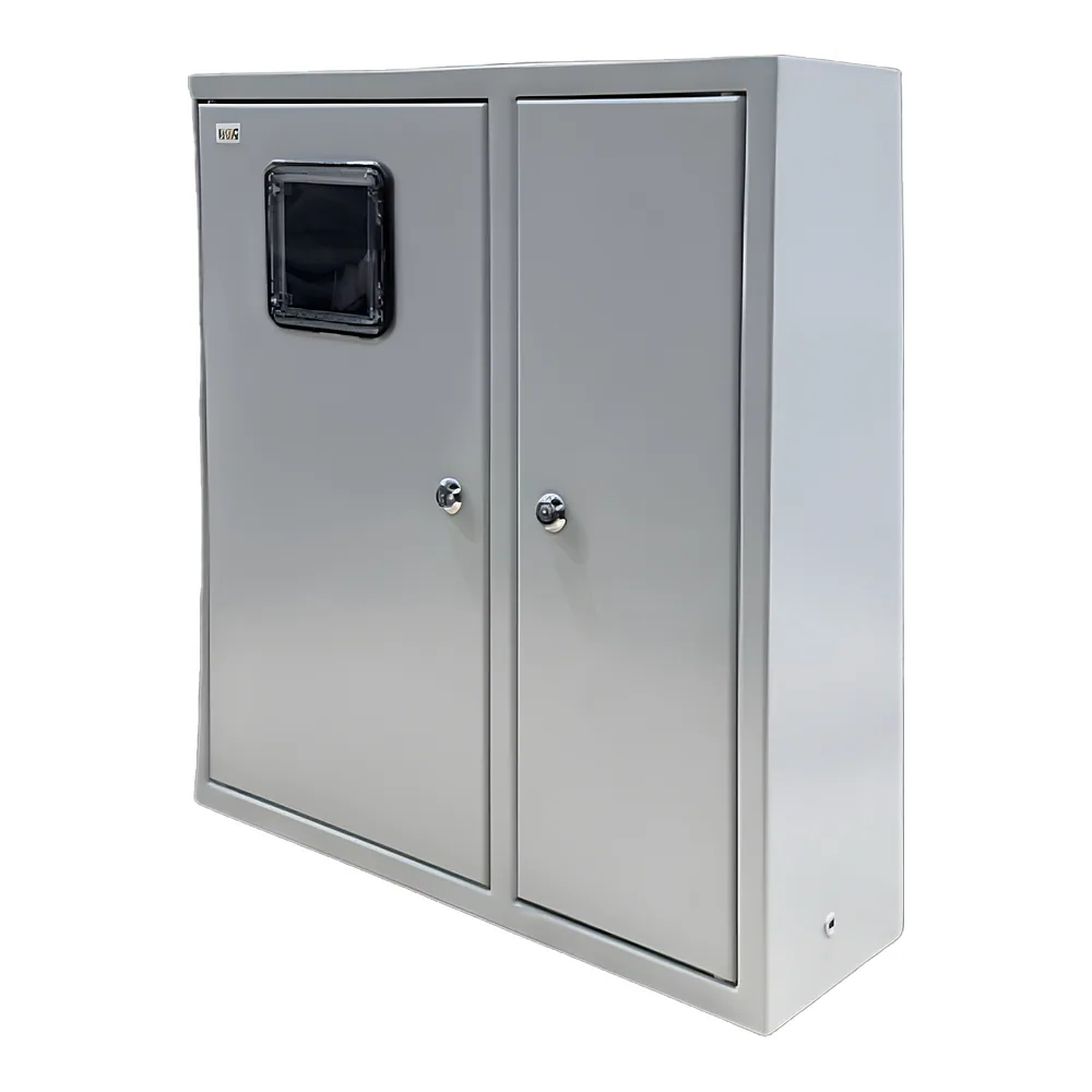 Щит обліку металевий ЩОРн-3/30 540х490х165 мм IP31 UEC SKM24-N-3-30-31-U