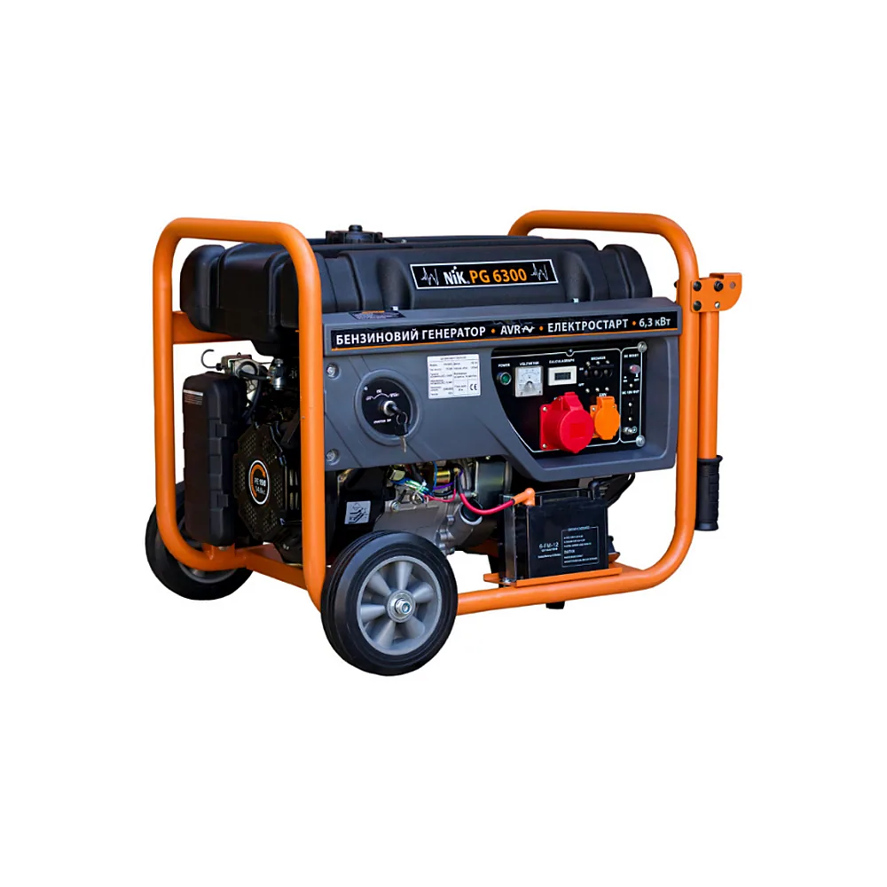 NIK PG 6300 5 кВт, Бензин трифазний