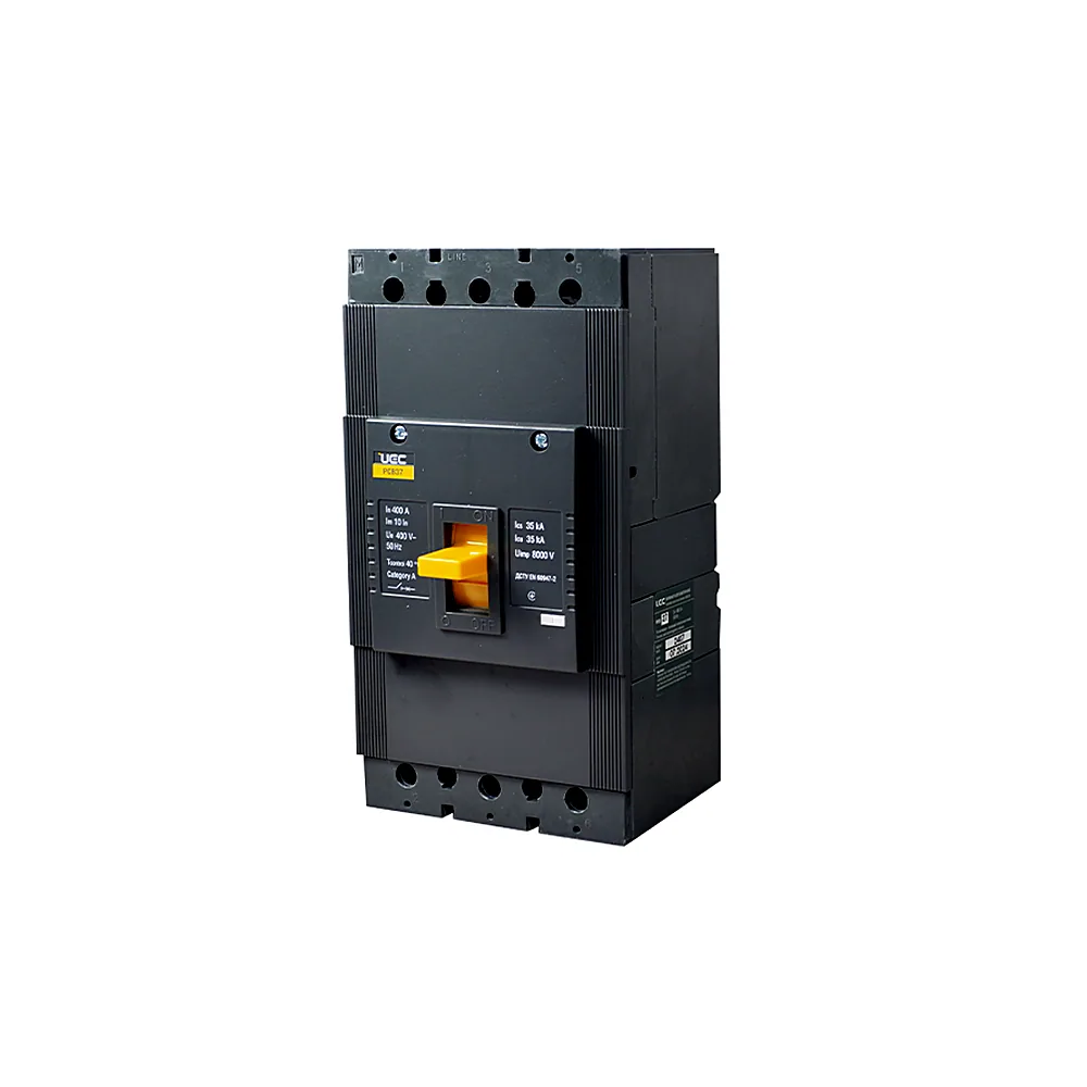 Автоматичний вимикач UEC PCB37 3P 400A 35kA MCCB-PCB-37-3-0400