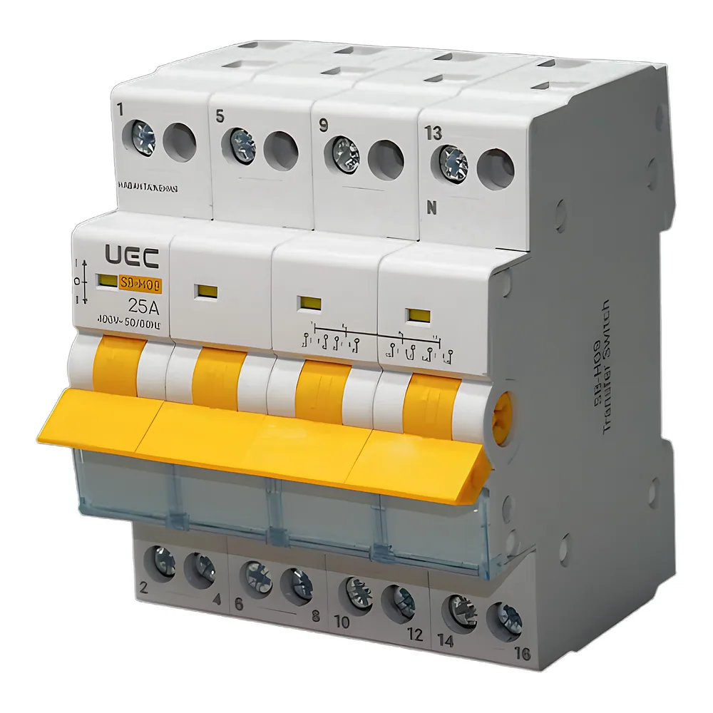Перемикач навантаження трипозиційний SB-H09-63 4P 25 А UEC MTS-4-025