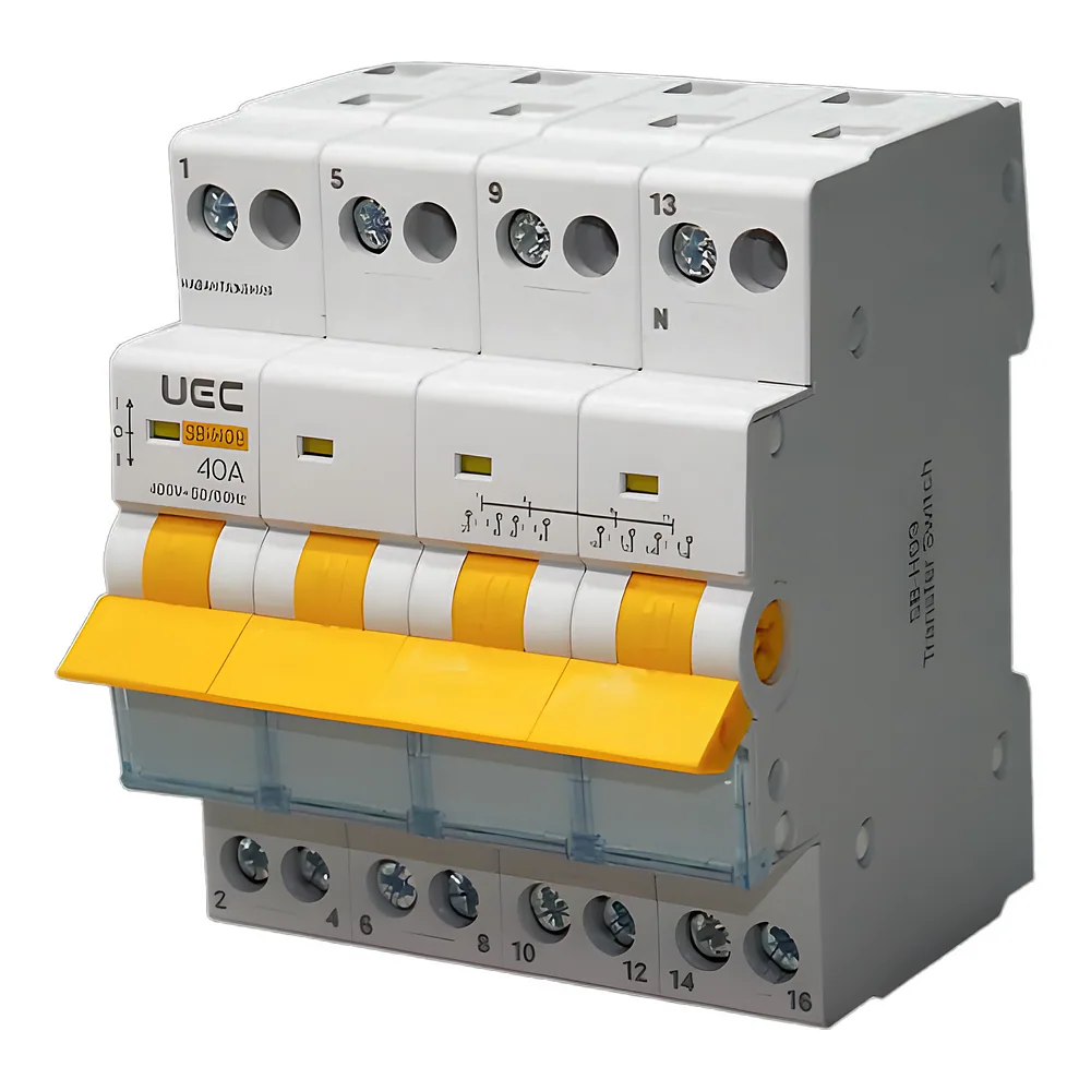 Перемикач навантаження трипозиційний SB-H09-63 4P 40 А UEC MTS-4-040