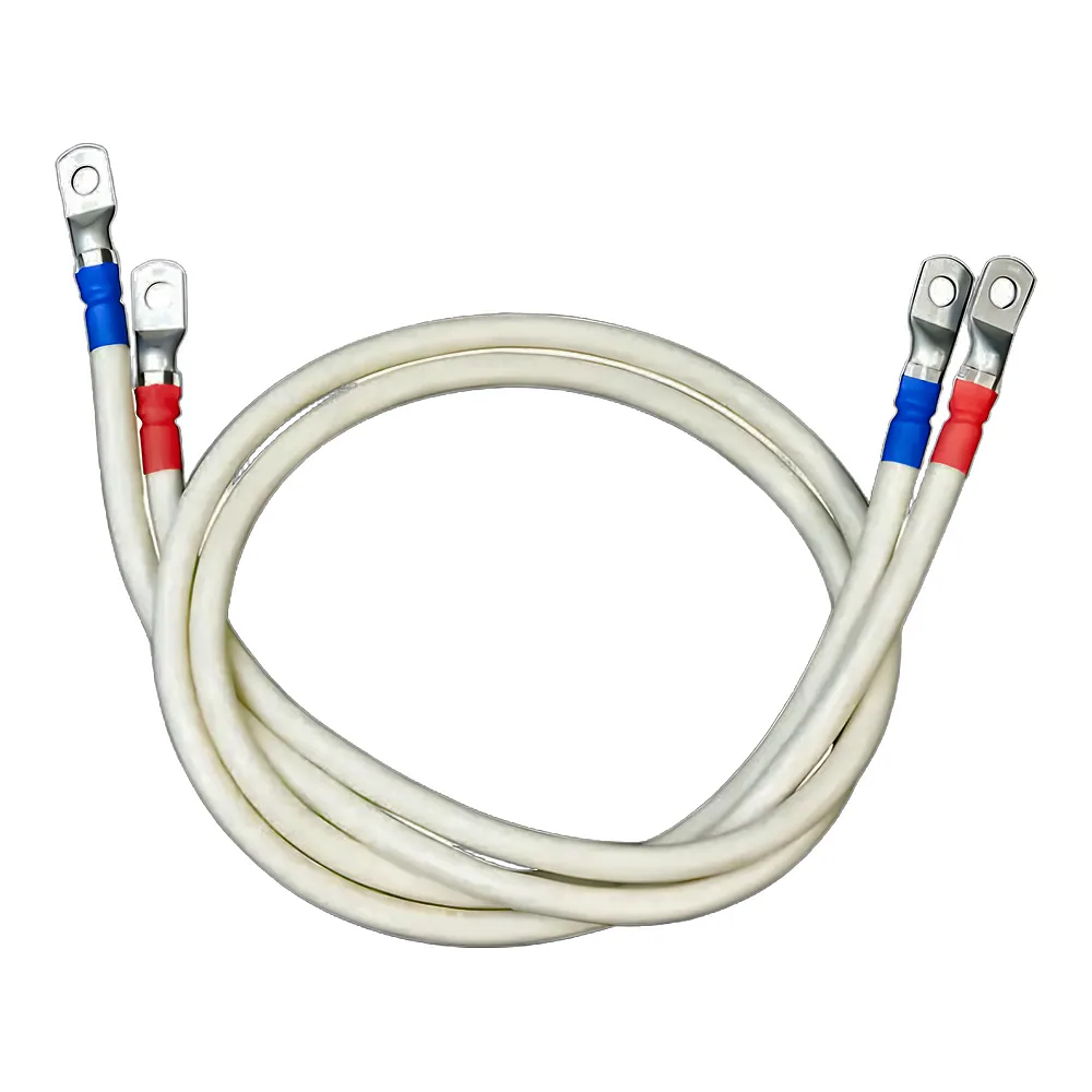 Перемичка акумуляторна для з'єднання АКБ e.cable.connect.25.1000.M8 25 мм² 1000 мм М8 білий E.NEXT s075014