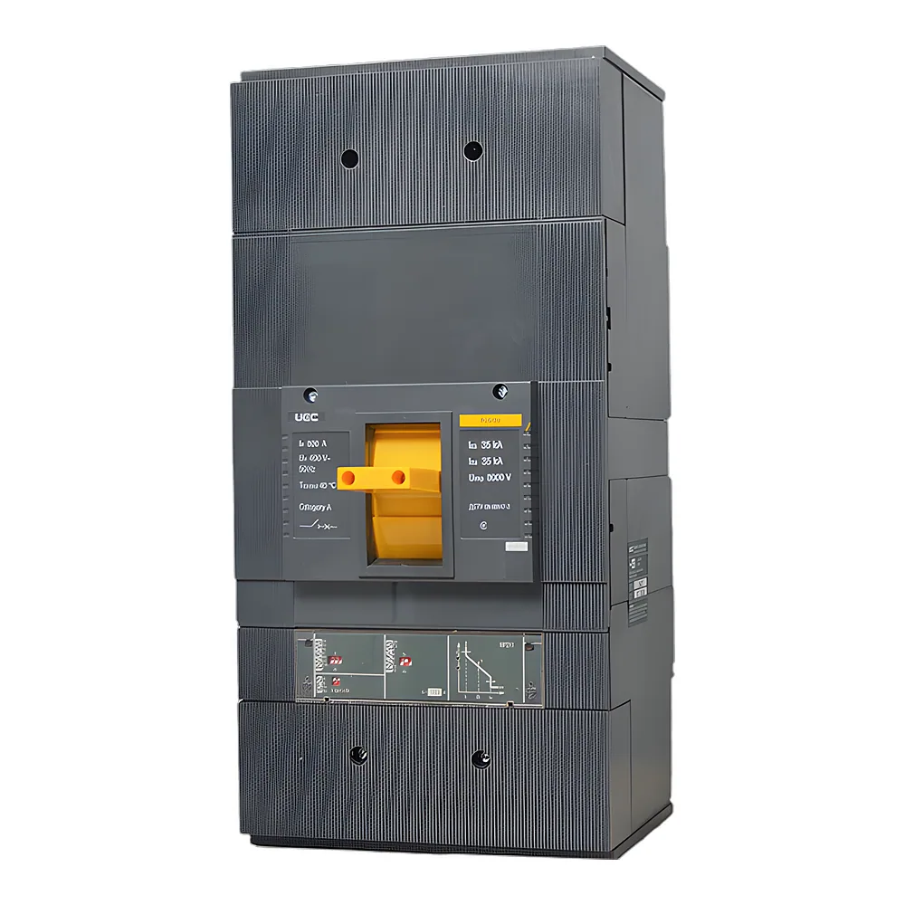 Автоматичний вимикач PCB40 3P 800 А 35 кА з електронним розчіплювачем PR211 UEC MCCB-PCB-40-3-0800E