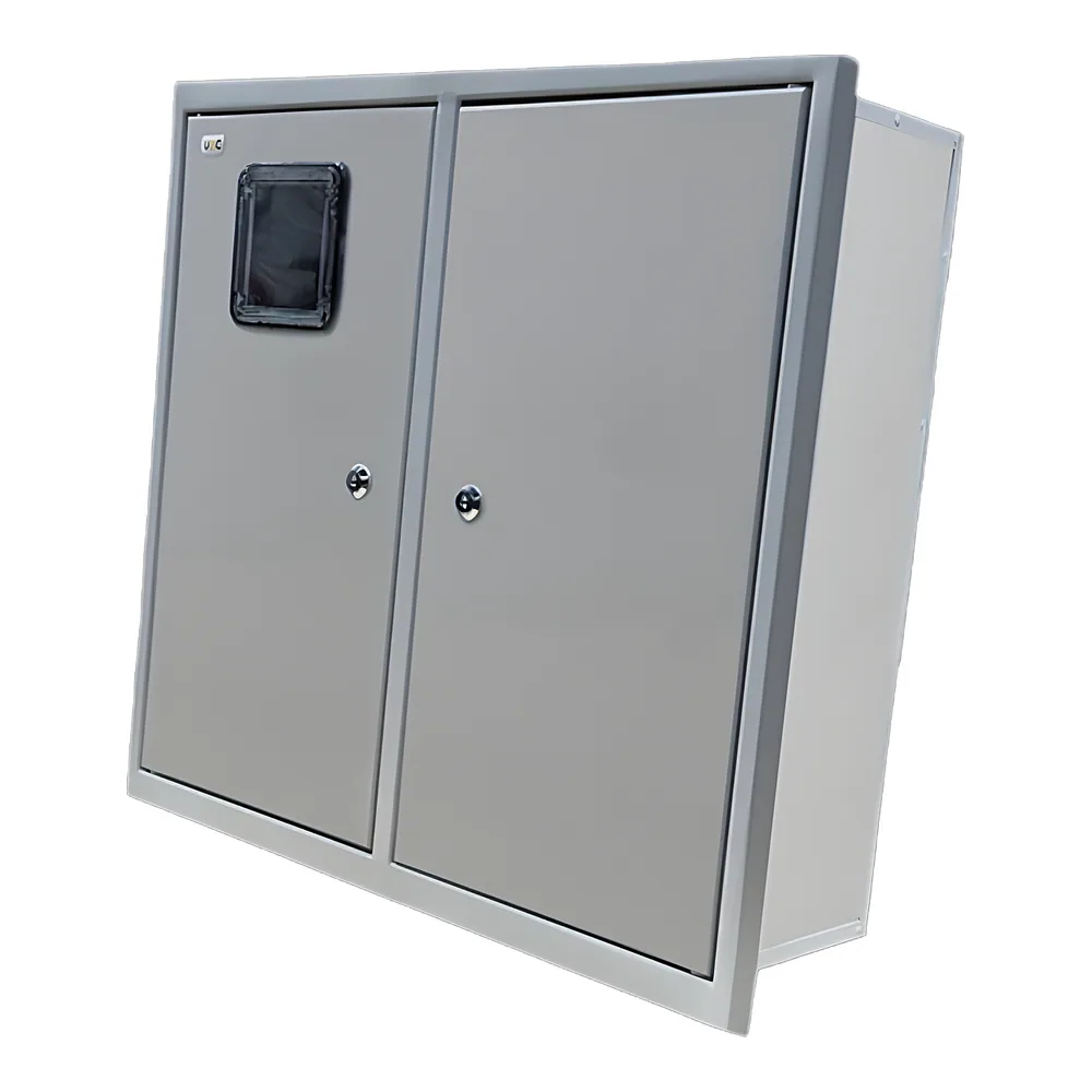 Щит обліку металевий ЩОРв-3/48 550х610х165 мм IP31 UEC SKM24-V-3-48-31-U