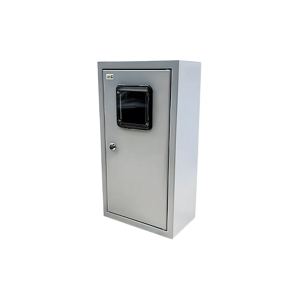 Щит обліку металевий ЩОРн-1/9 470х260х145 мм IP31 UEC SKM24-N-1-09-31-U