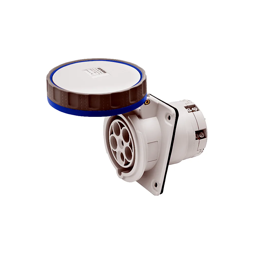 Розетка вбудована 10° IEC 309 HP IP67 2P+E 63A 230V 6H GEWISS