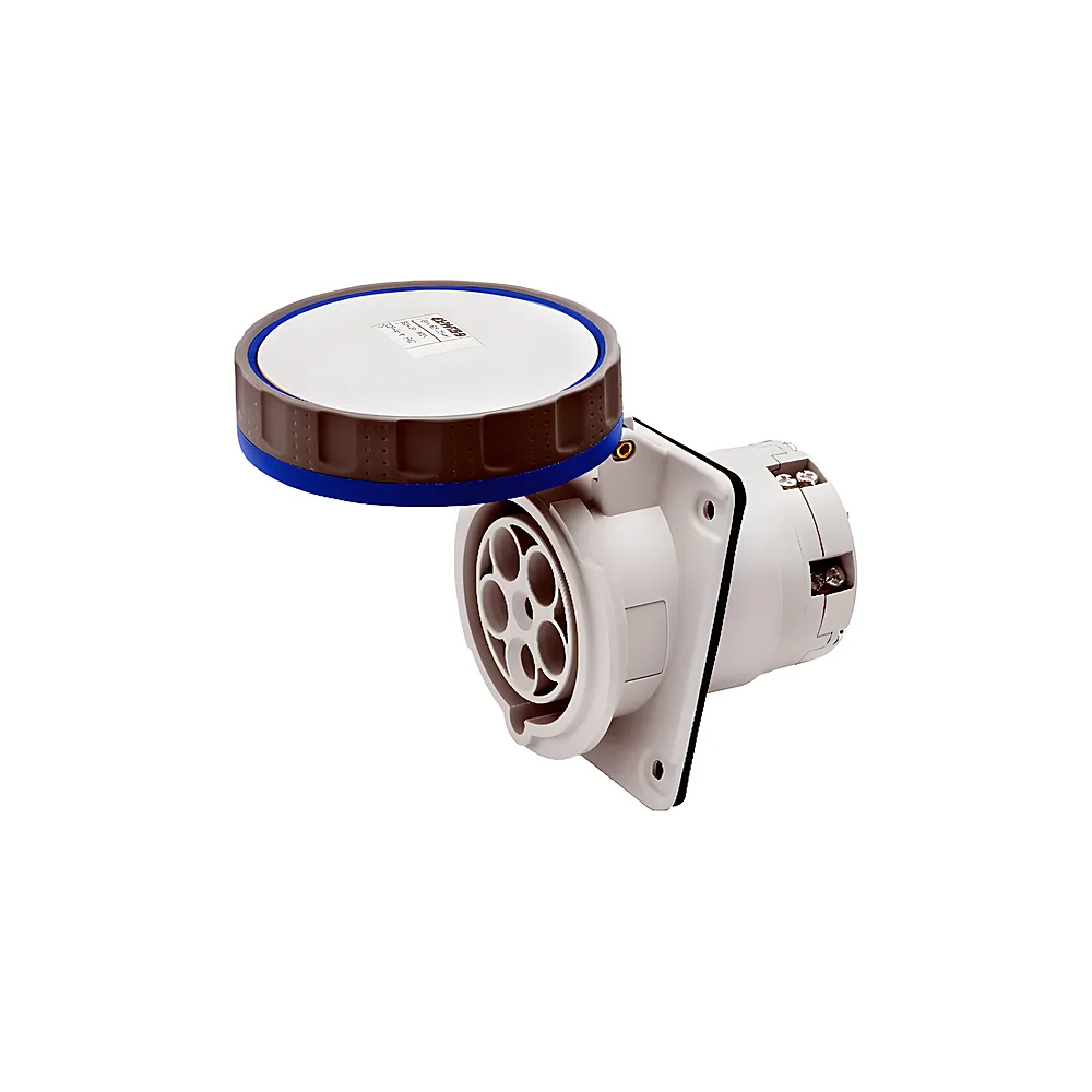 Розетка вбудована 10° IEC 309 HP IP67 2P+E 63 А 230 В 6H GEWISS GW63249H