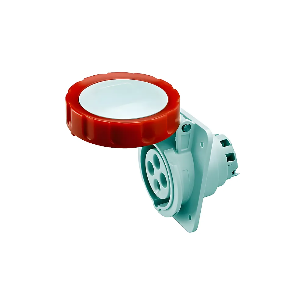 Розетка вбудована 10° IEC 309 HP IP67 3P+E 16 А 400 В 6H GEWISS GW62231H
