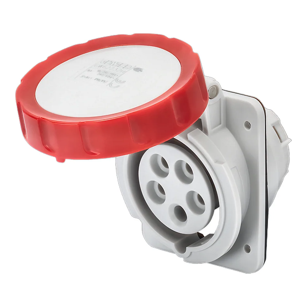 Розетка вбудована 10° IEC 309 HP IP67 3P+N+E 32 А 400 В 6H GEWISS GW62243H