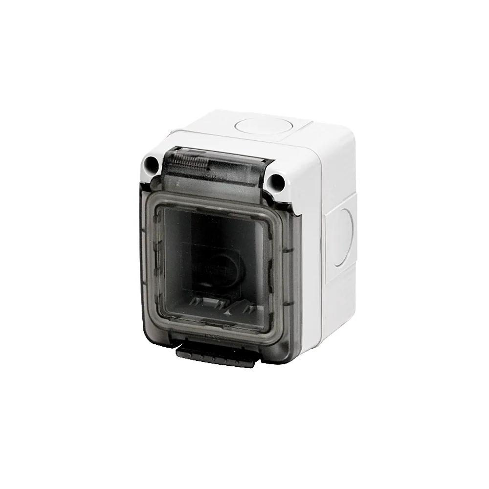 Герметичний корпус гориз. 27 COMBI 2М IP65 сірий GEWISS