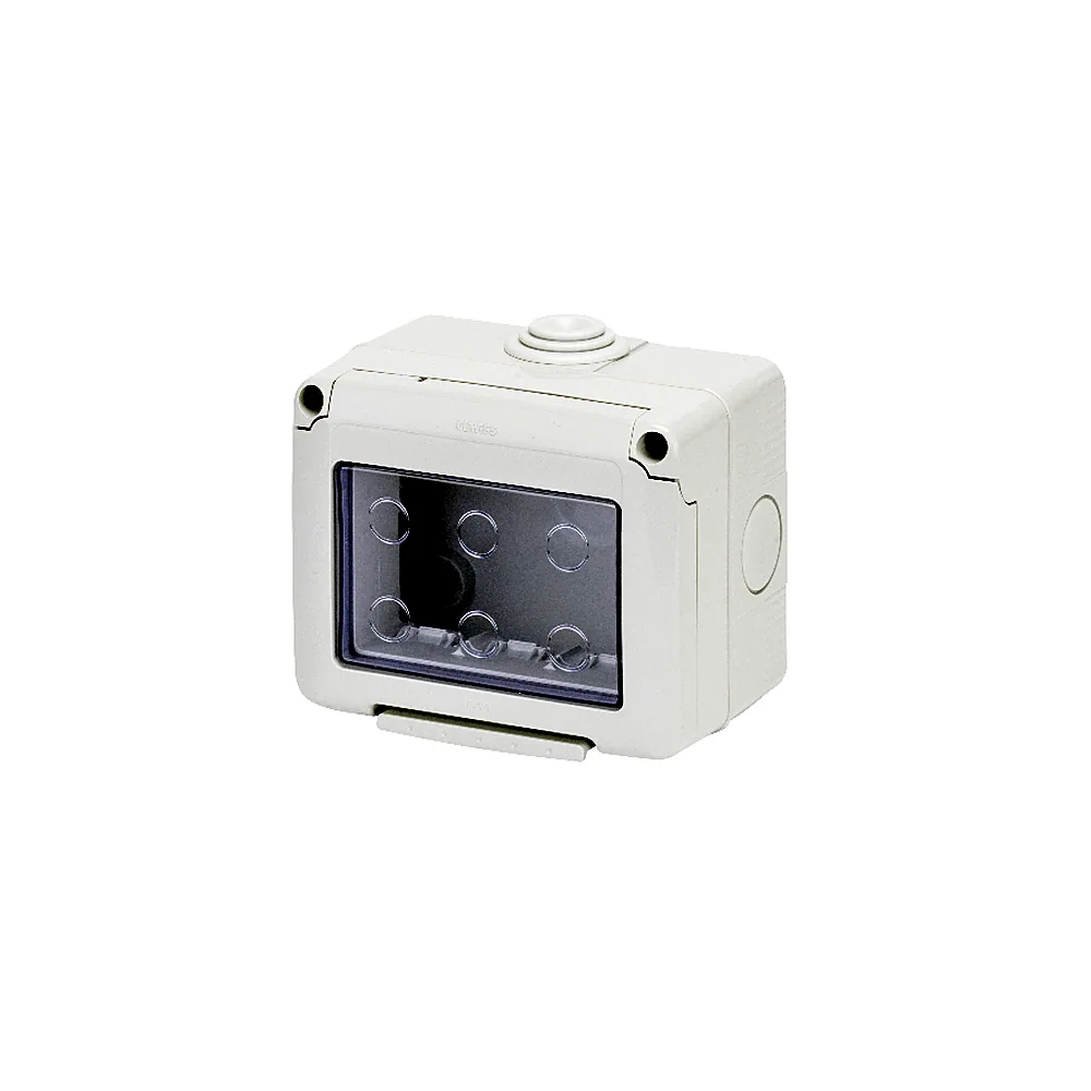 Герметичний корпус гориз. 27 COMBI 3М IP55 сірий GEWISS