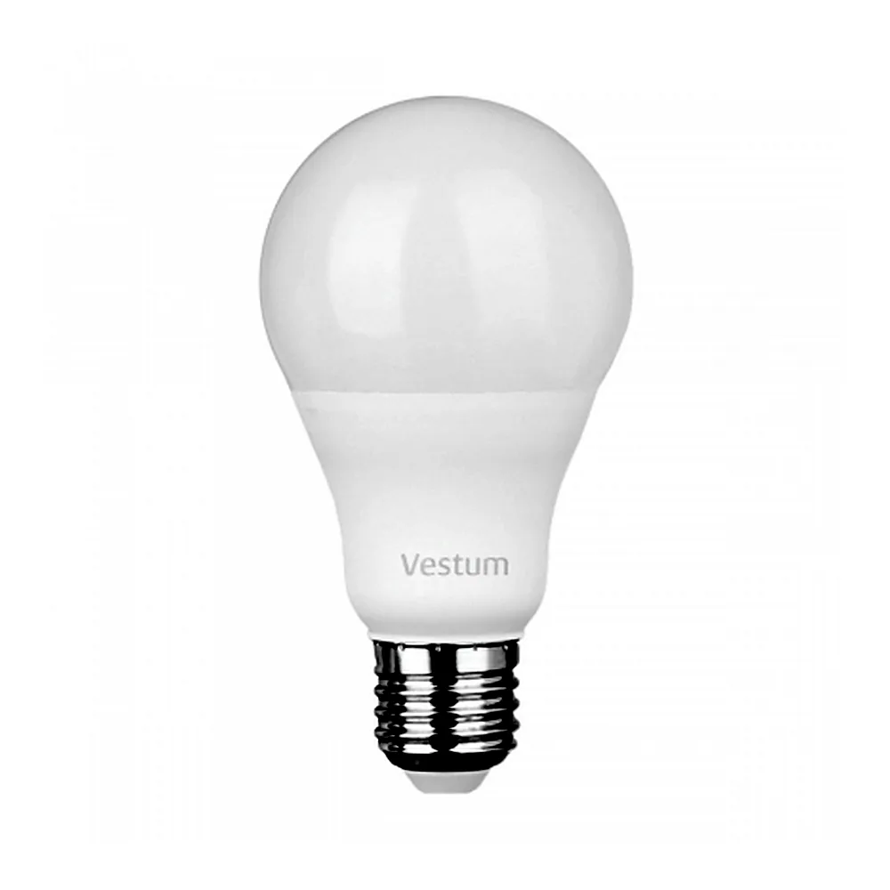 Лампа LED Vestum A65 15W 3000K 220V E27