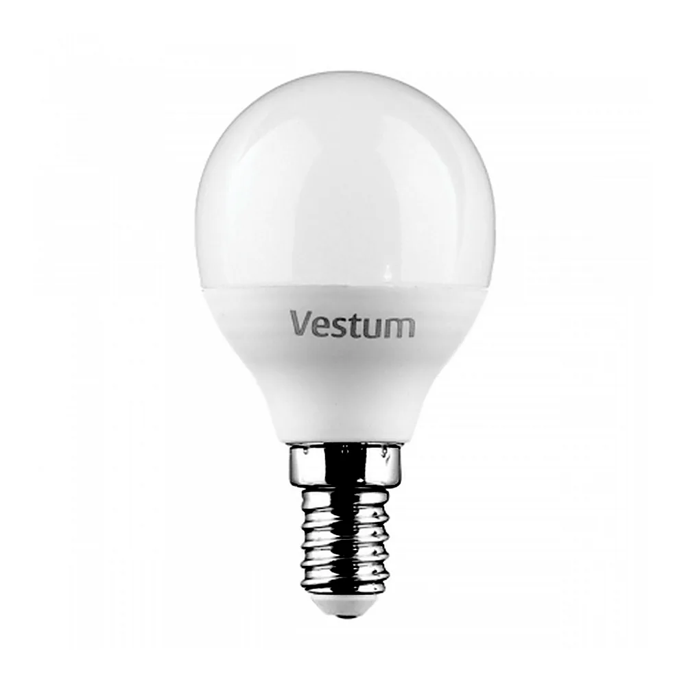 Лампа LED Vestum G45 8W 3000K 220V E14