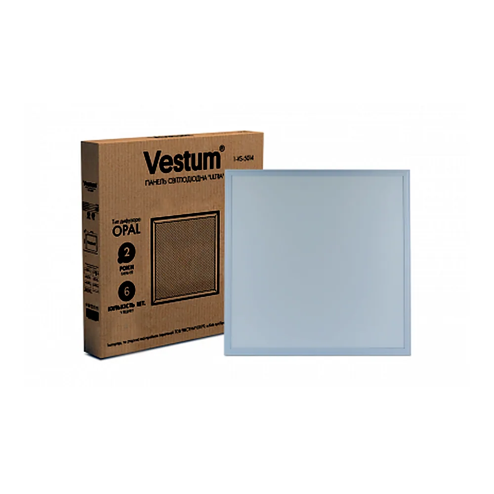 Панель світлодіодна LED Vestum ULTRA SLIM 50W 600x600 6500K 220V