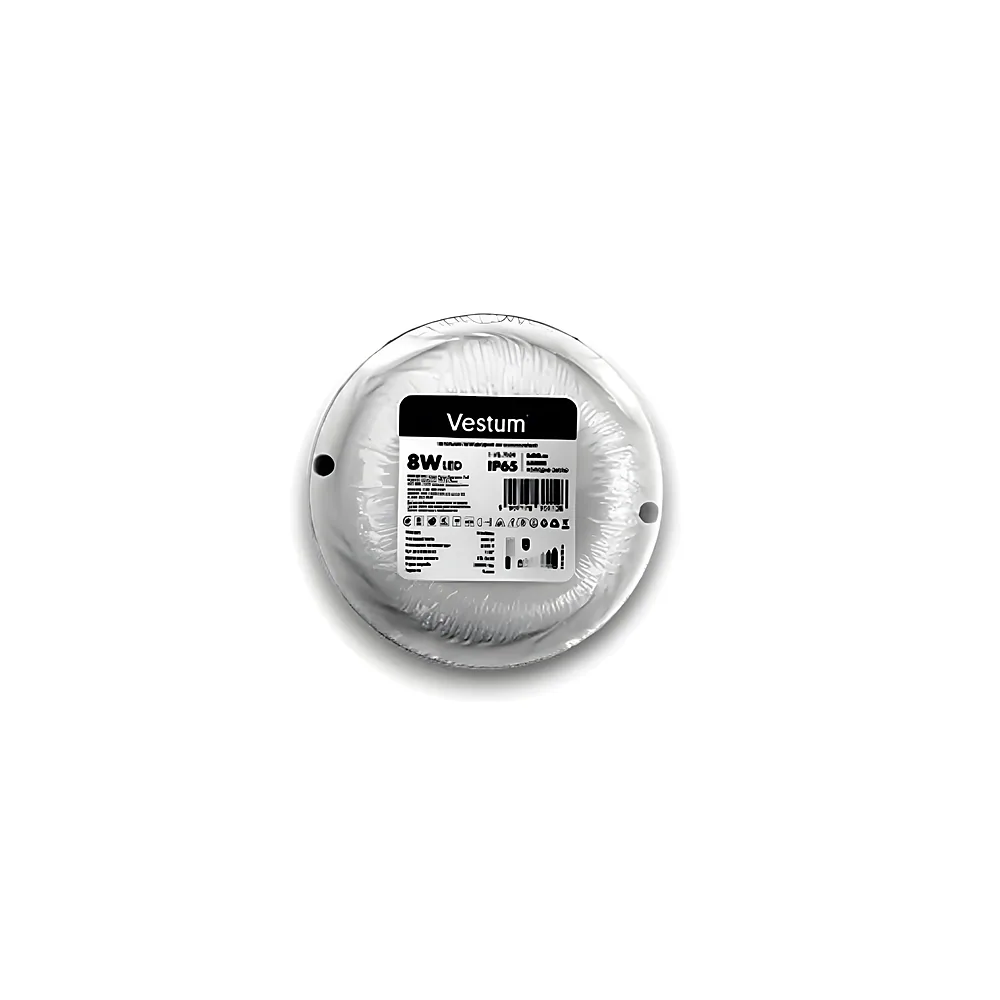 Світильник ЖКГ LED 8 Вт круг 6500 K 220 В Vestum 1-VS-7109