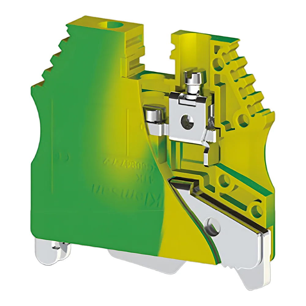 Клема AVK 2,5/4 TK заземлення 4 мм² жовто-зелена KLEMSAN 0.0.0.3.34450
