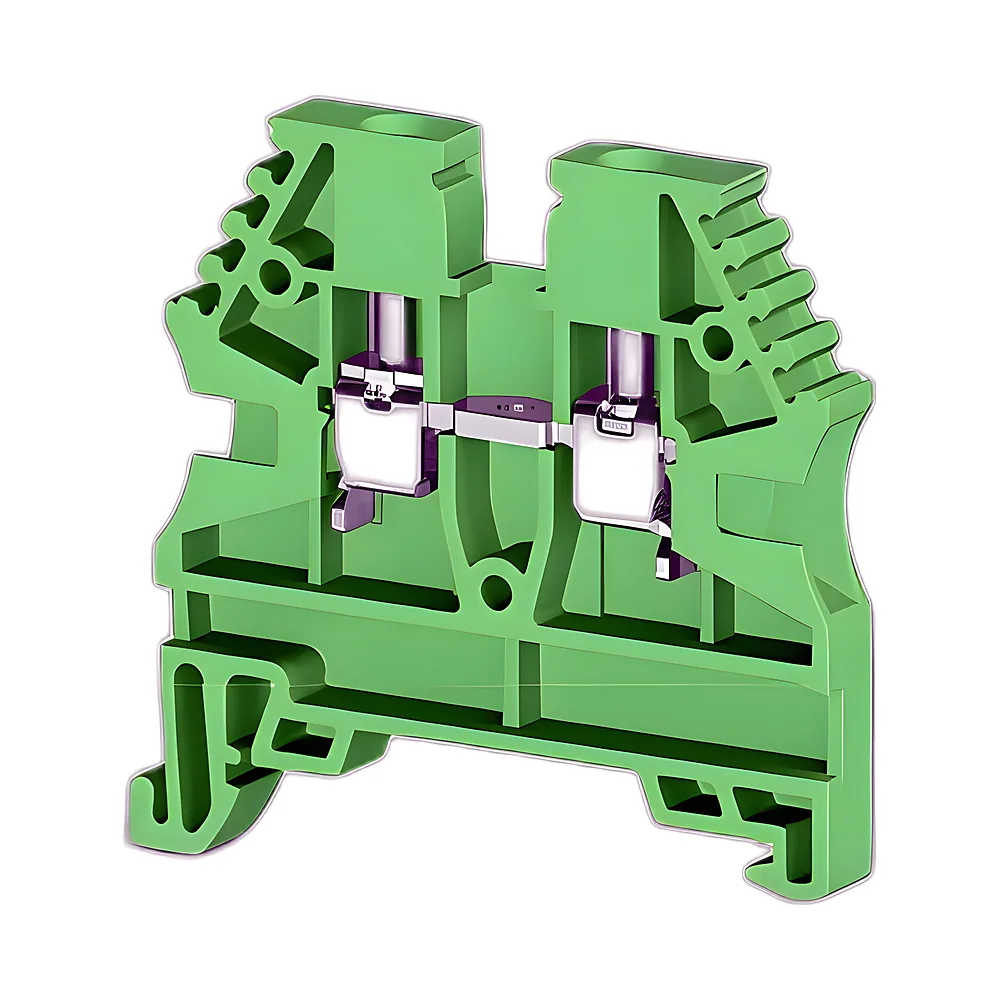 Клема AVK 2,5 прохідна 2,5 мм² зелена KLEMSAN 0.0.0.3.04122RP