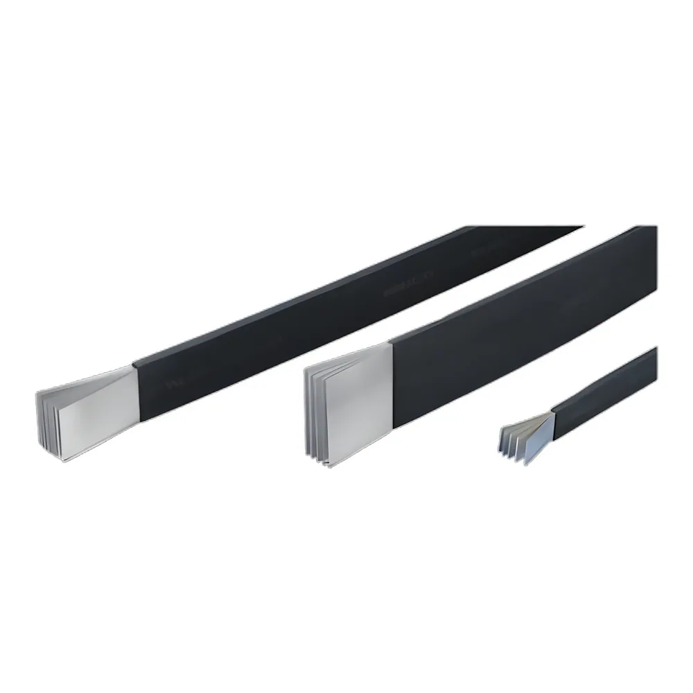 Шина мідна луджена гнучка в ізоляції nVent ERIFLEX Flexibar Advanced 10х80х1 L2 м 1775 А Vector VS 534053
