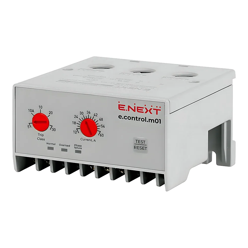 Реле захисту двигуна e.control.m01 12-60 А E.NEXT p0690001