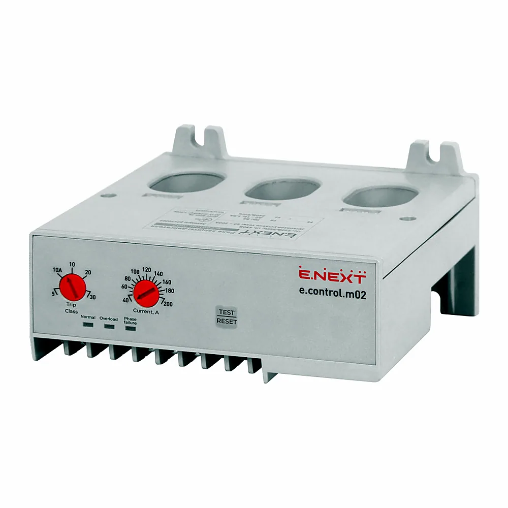 Реле захисту двигуна E.NEXT e.control.m02 40-200 А p0690002