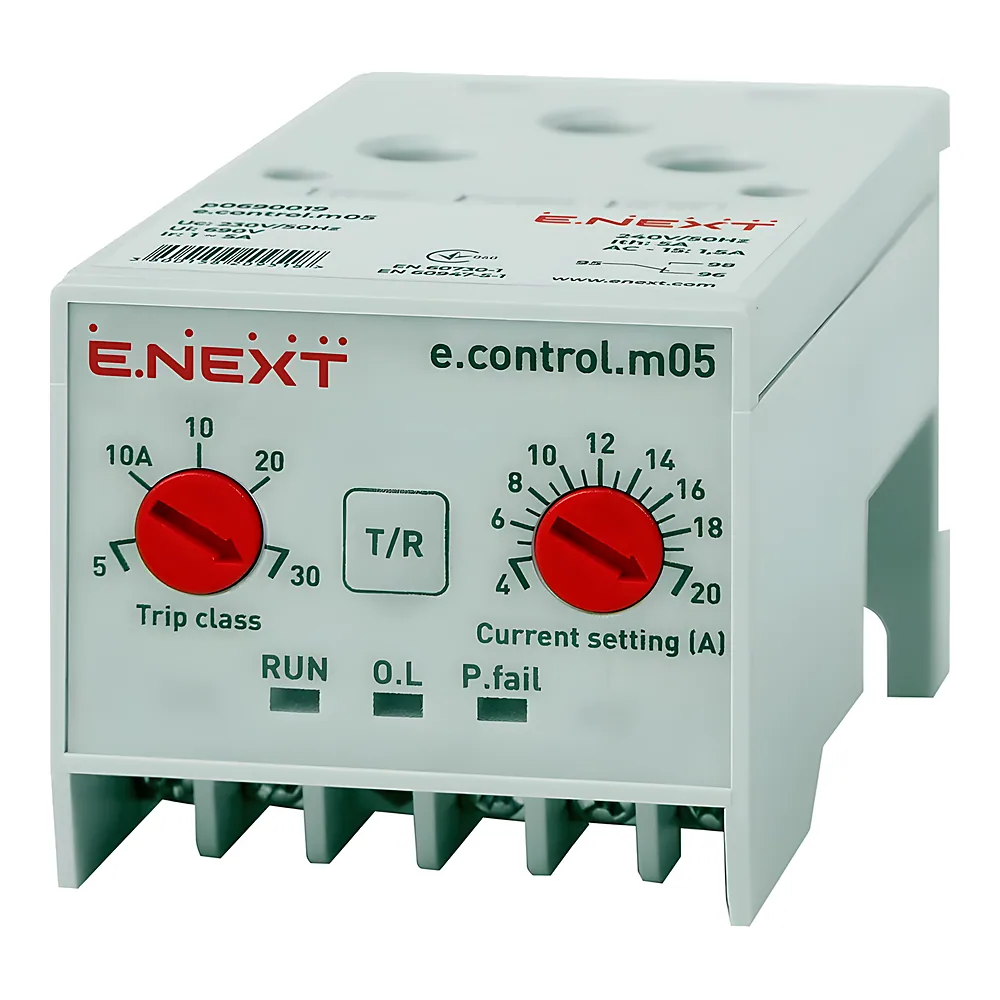 Реле захисту двигуна e.control.m05 4-20 А E.NEXT p0690019
