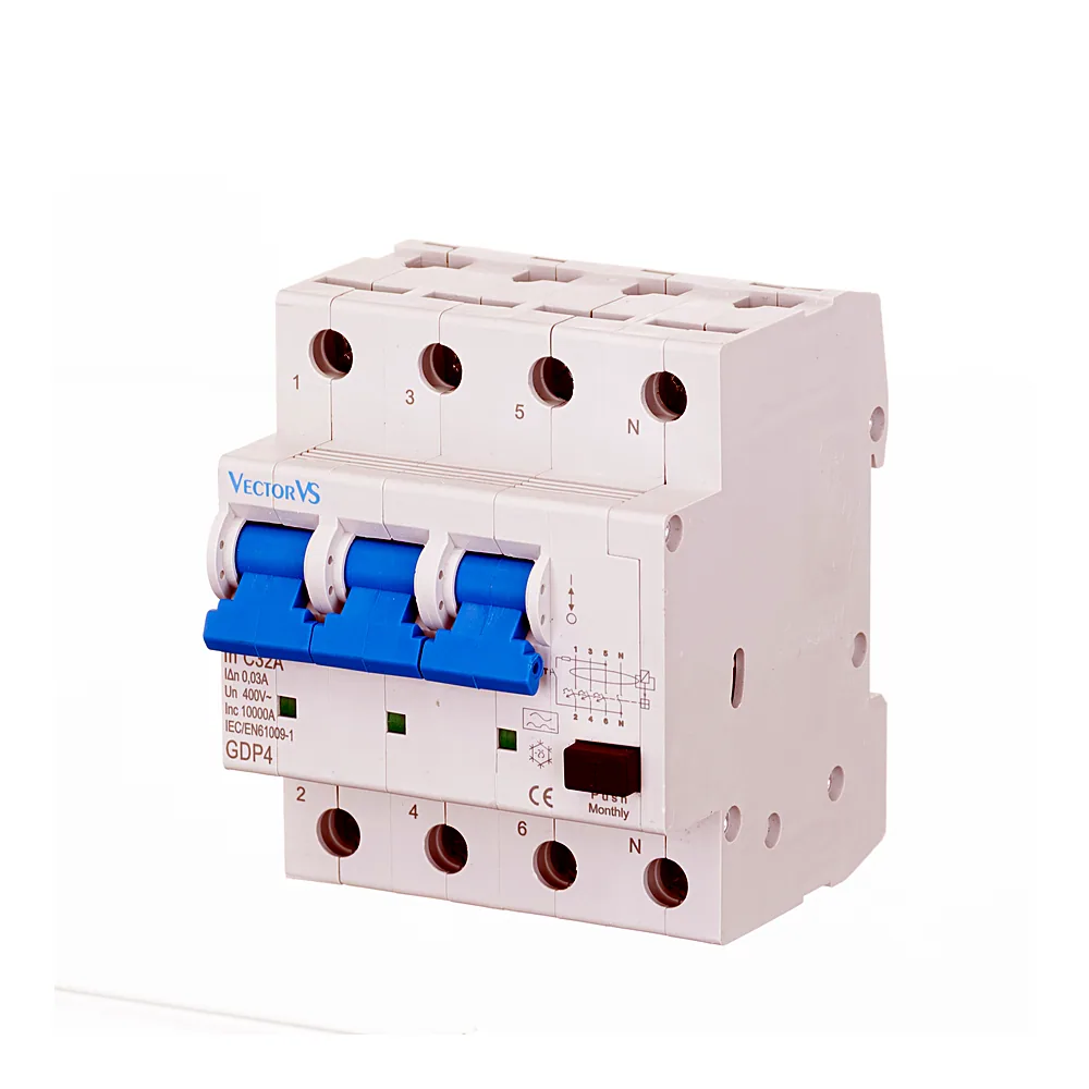 Диференційний авт. вимикач GENESIS 4M C 16A 30mA тип A (10kA)
