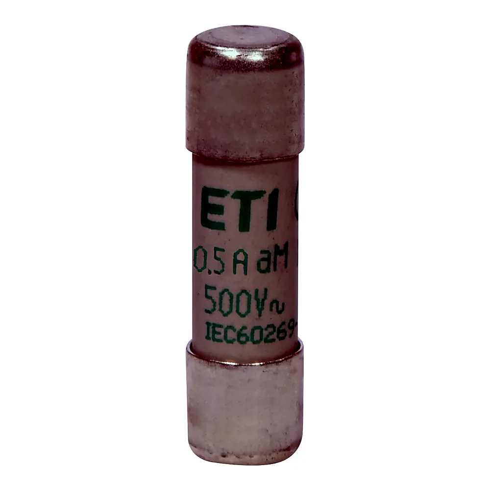 Запобіжник ETI CH10x38 aM 0,5A 500V 2652009