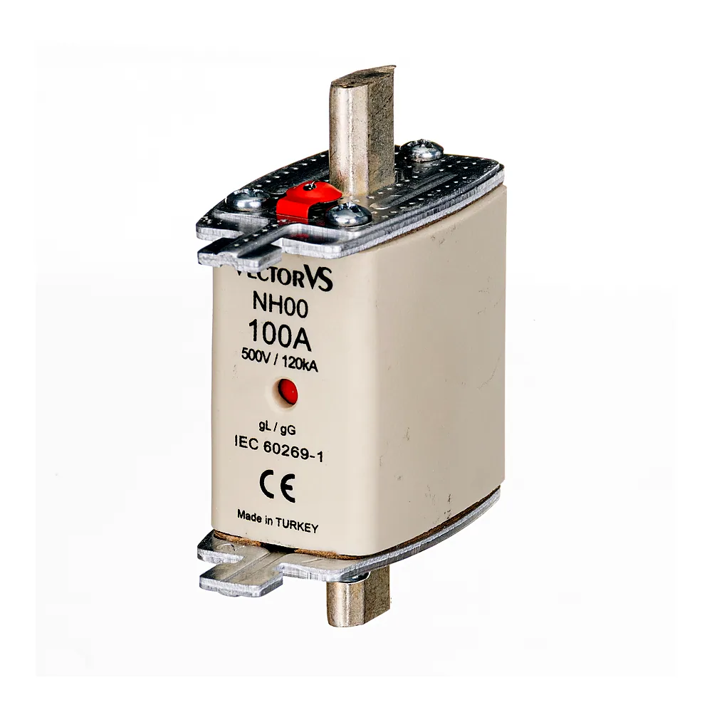Запобіжник ножовий GENESIS NH00 100A 500V AC gG
