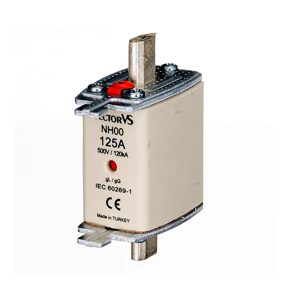 Запобіжник ножовий GENESIS NH00 125A 500V AC gG