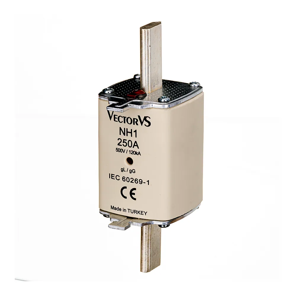 Запобіжник ножовий GENESIS NH1 250A 500V AC gG