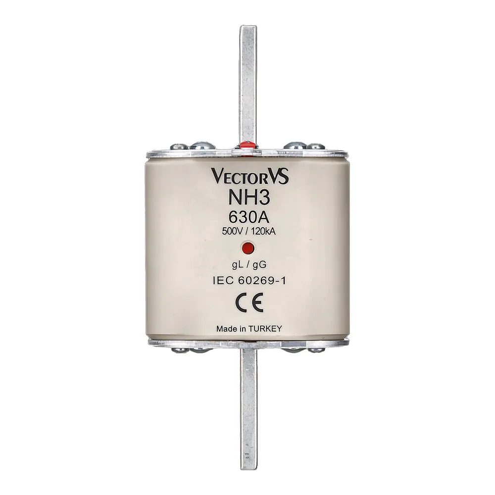 Запобіжник ножовий GENESIS NH3 630 А 500 В AC gG Vector VS GF3630AC