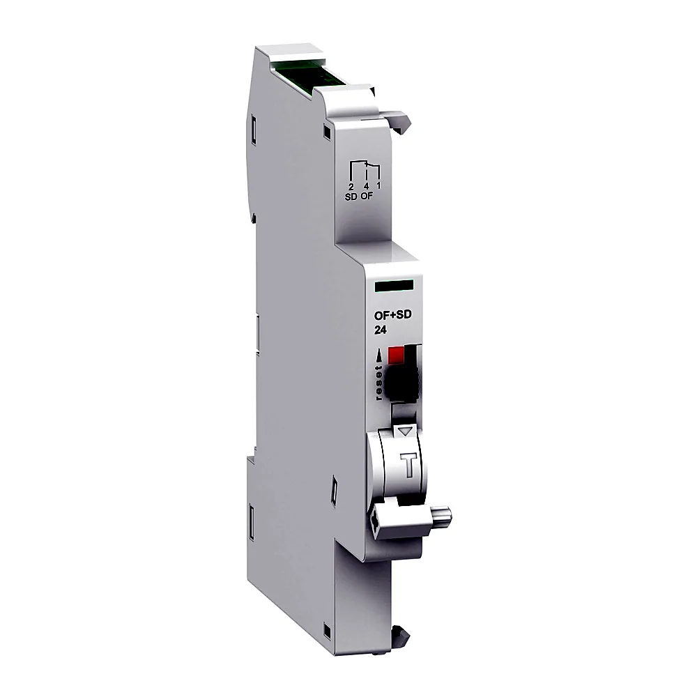 Допоміжний контакт Schneider Electric OF+SD 24 1NO+1NC 2-100 мА 24В DC A9N26899