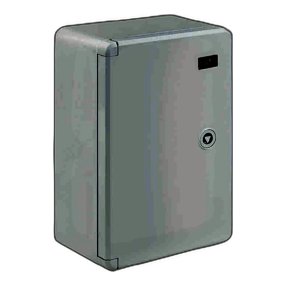 Бокс монтаж пласт СКІМ 200х300х130 IP65+мет.панель