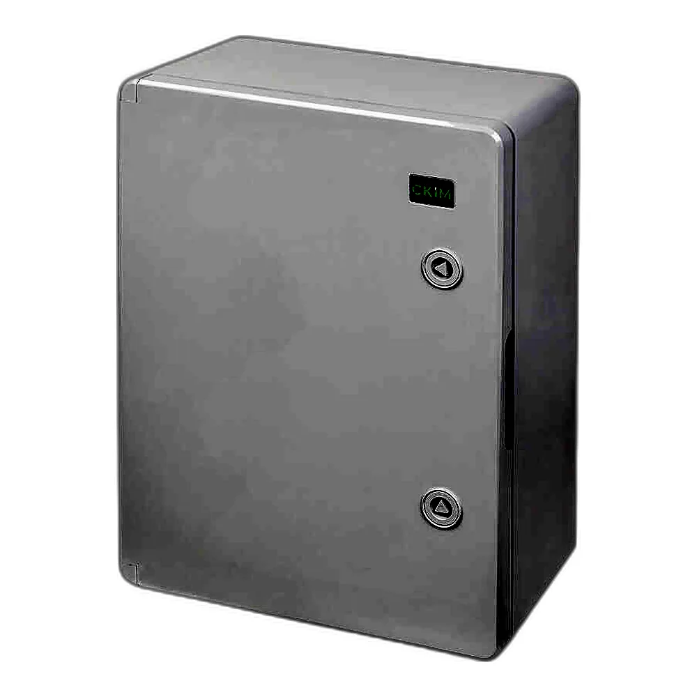Бокс монтаж пласт СКІМ 250х350х150 IP65+мет.панель