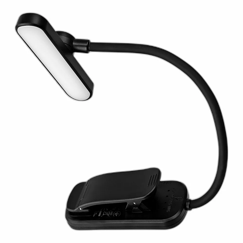 LED Світильник акумуляторний для читання VIDEX VL-NL134B Black