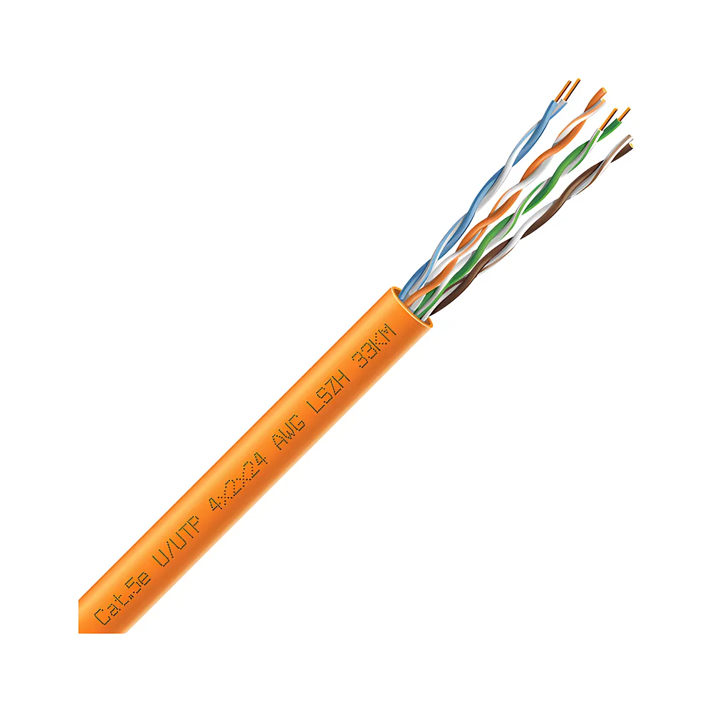 Кабель Cat. 5e U/UTP 4x2x24AWG LSZH ЗЗКМ 7091010