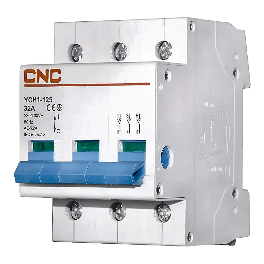Вимикач навантаження модульний YCH1-125 3P 125 А CNC Б00030452