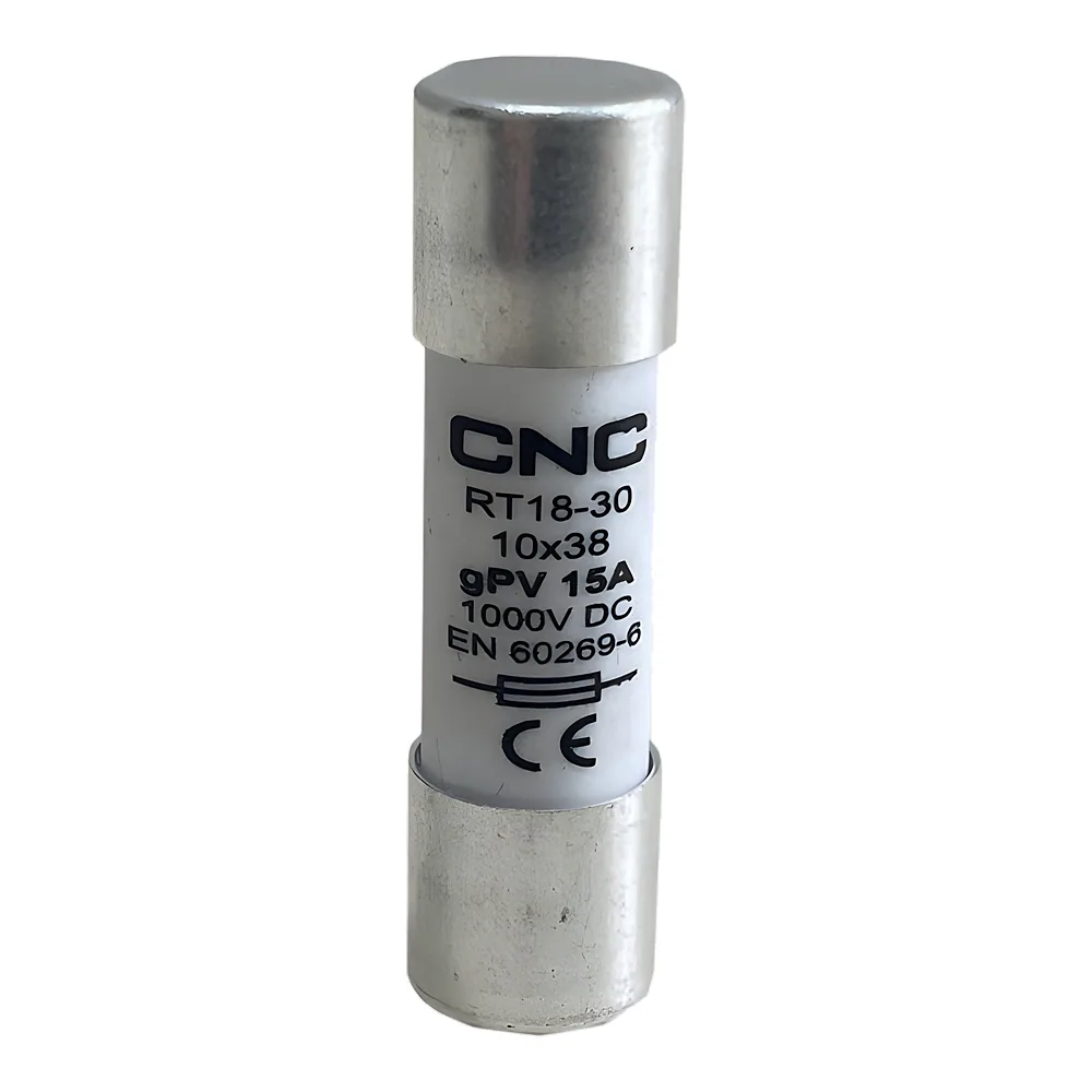 Запобіжник плавкий RT18-30 15 А 10х38 1000 В DC CNC Б00031062