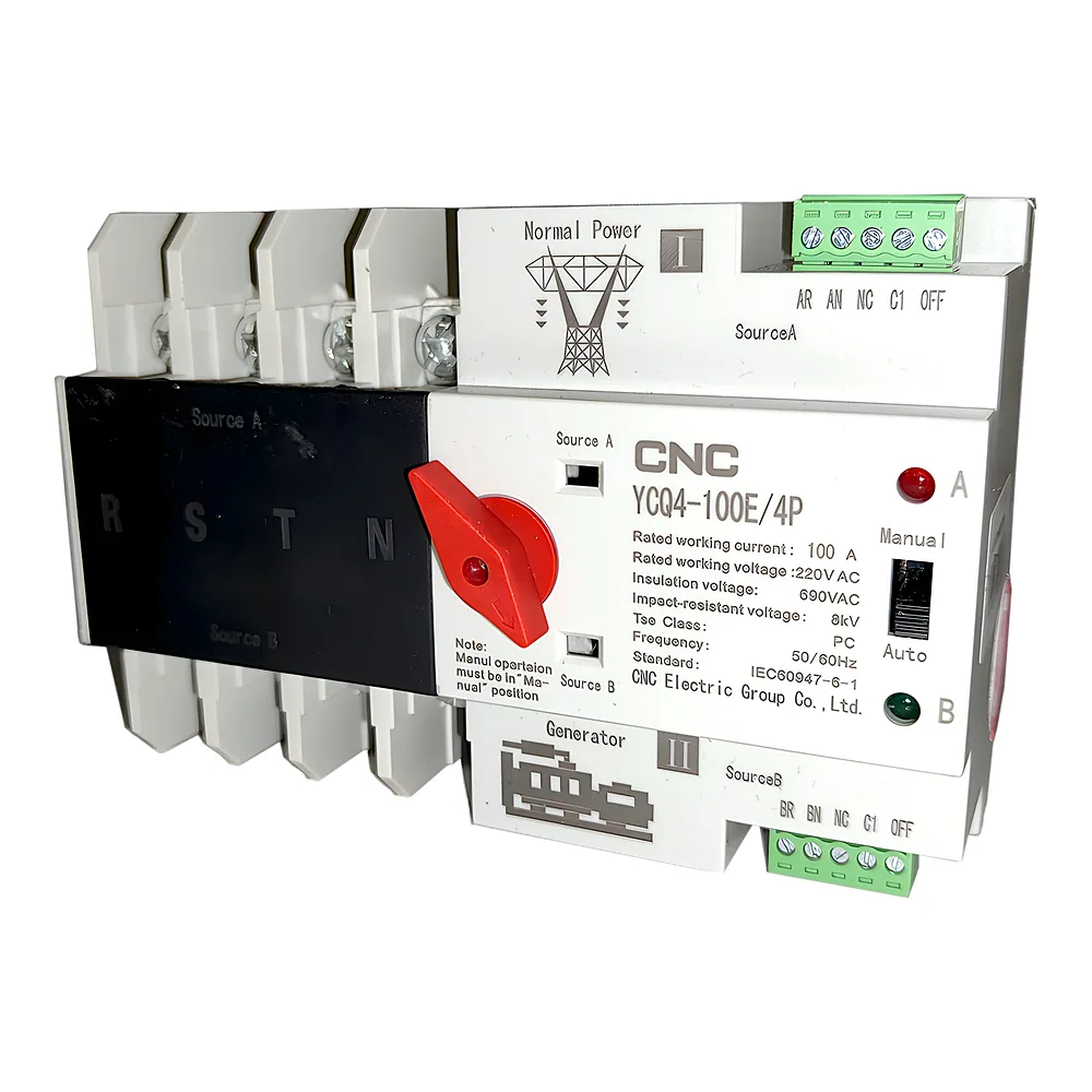 АВР YCQ4-100E 4P 100 А 400 В CNC Б00042103