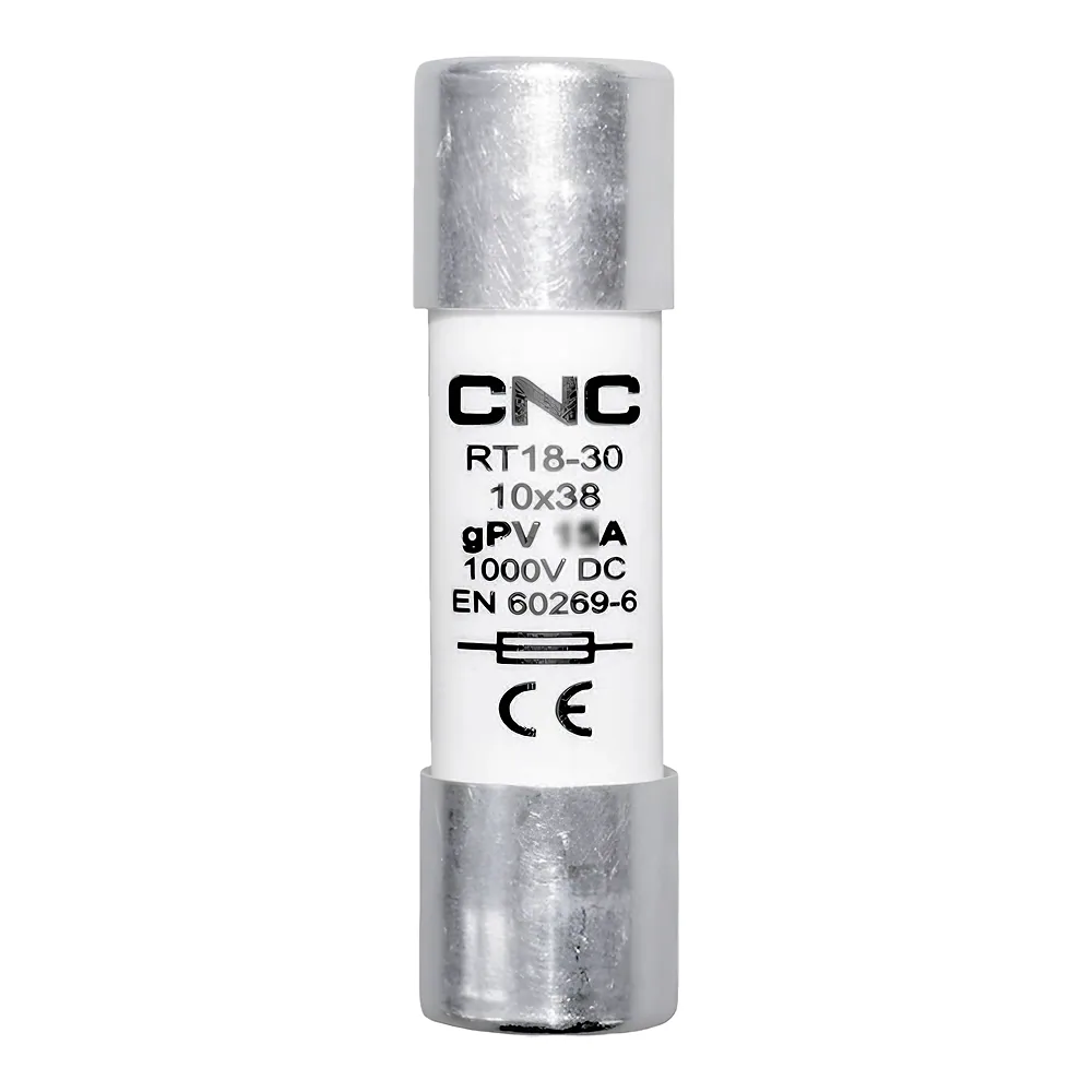 Запобіжник (плавка вставка) RT18-30 12 А 10х38 1000 В DC CNC Б00036628