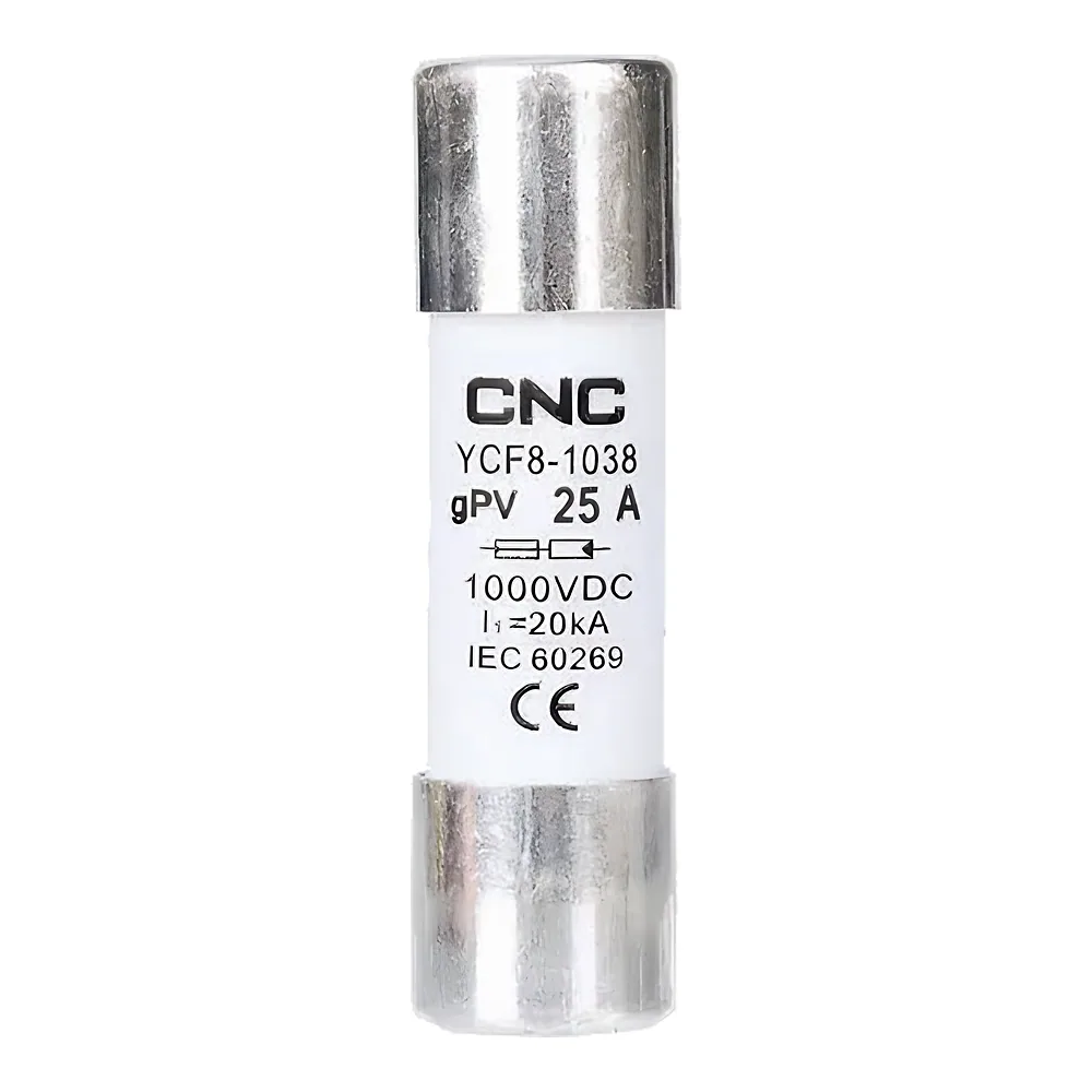 Запобіжник плавка (плавка вставка) YCF8-1038 25 А 1000 В DC CNC Б00048679