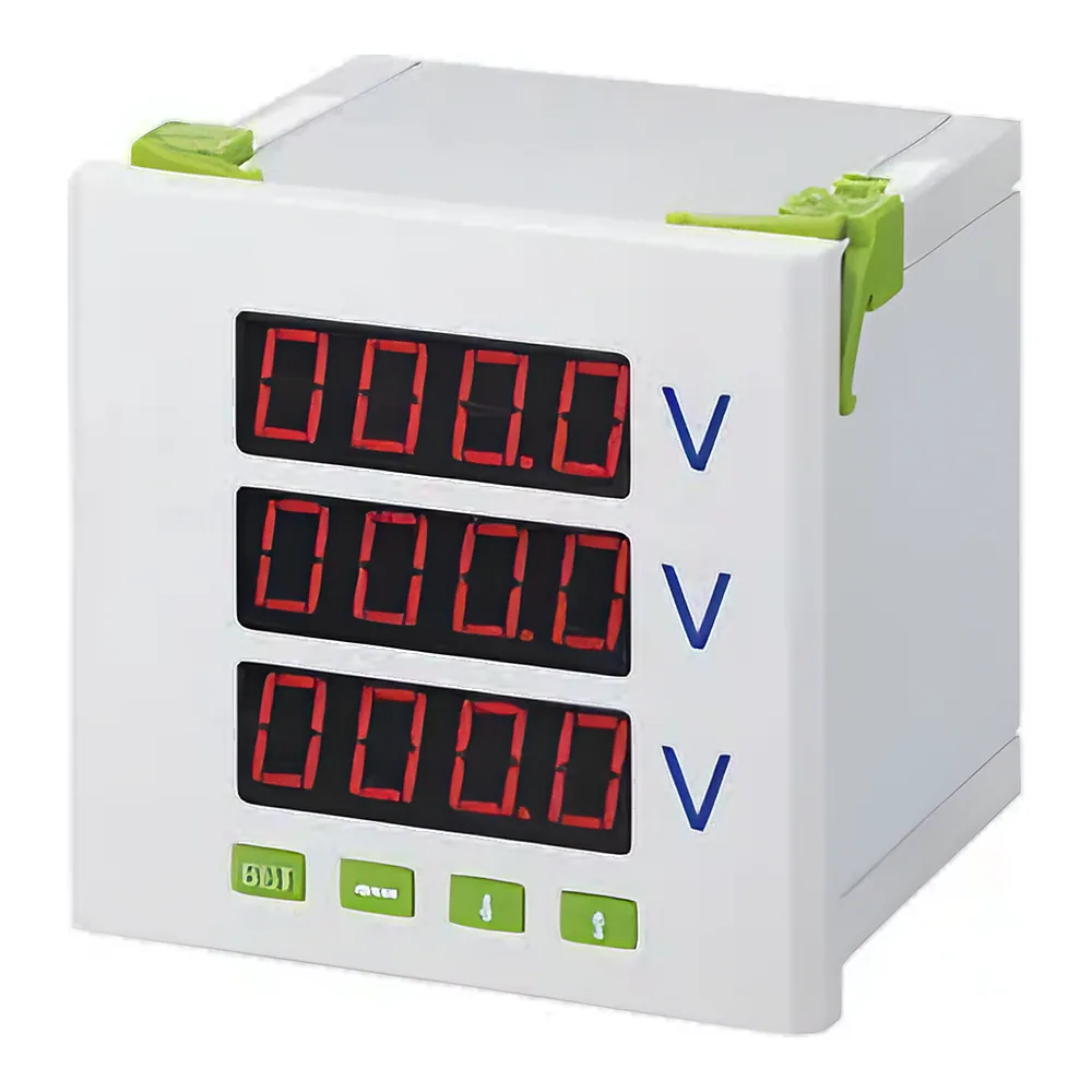 Вольтметр цифровий YC-7K3-3U 72х72 0,5 3-х фазний 600 В CNC Б00042969