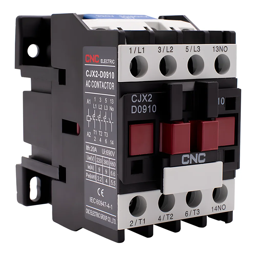 Електромагнітний контактор CJX2-0910 4 кВт 220 В 9 А CNC Б00029044