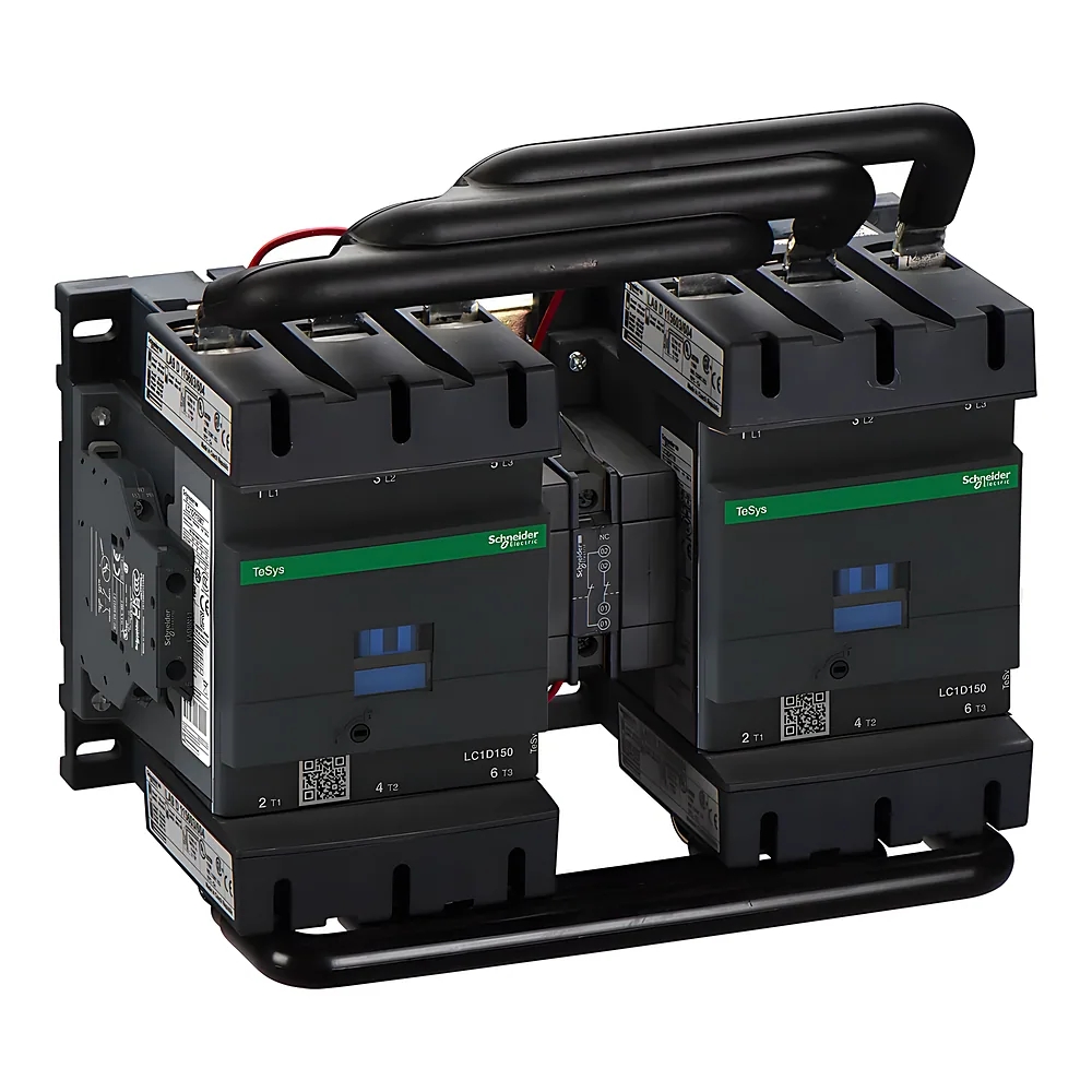 Контактор реверсивний 150 А AC 380 В Schneider Electric LC2D150Q7